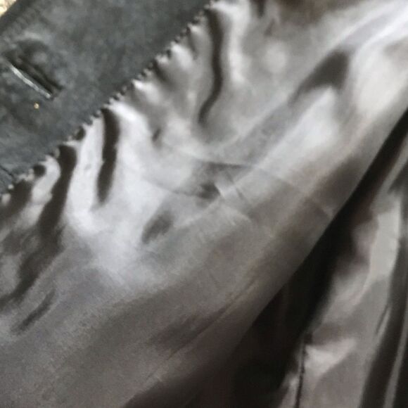 Sr Johns Bay size medium lined black suede jacket excellent condition - Picture 4 of 4